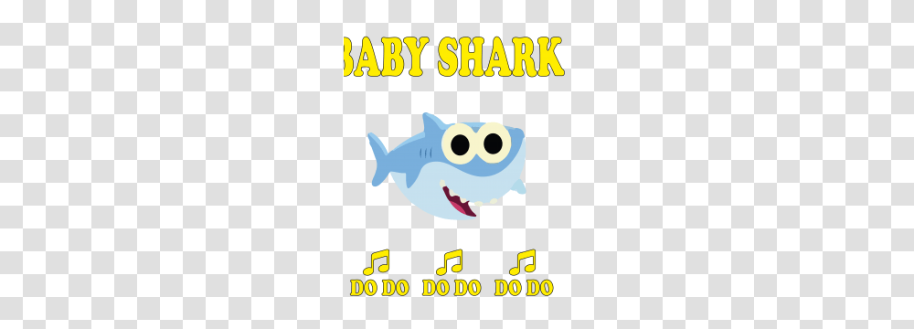 Baby Shark Sensory T Shirt, Animal, Sea Life, Fish, Poster Transparent Png
