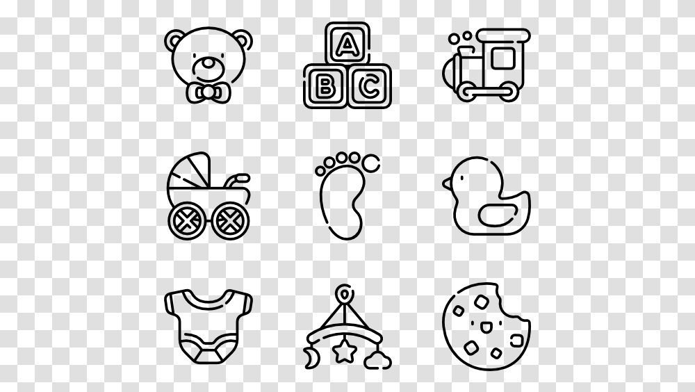 Baby Shower Baby Boy Icon, Gray, World Of Warcraft Transparent Png