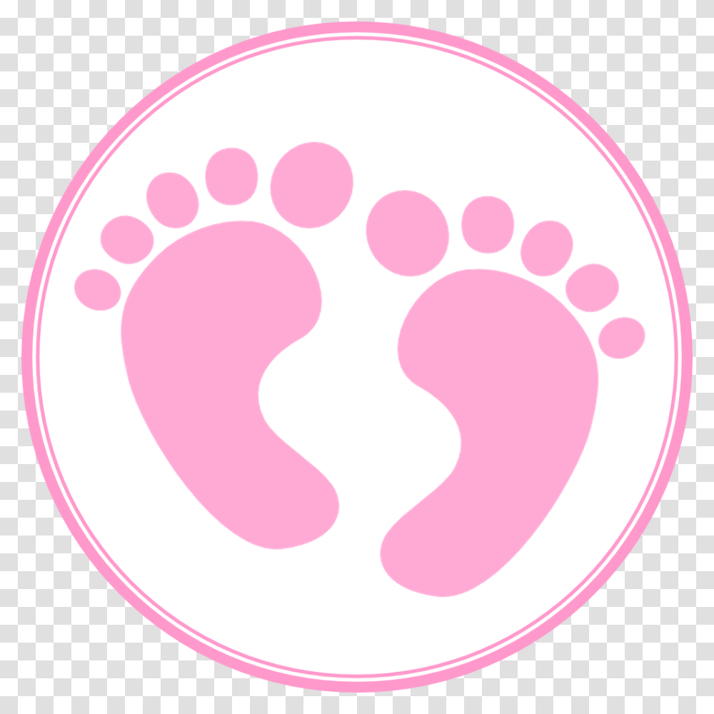 Baby Shower Clipart, Label, Footprint, Rug Transparent Png