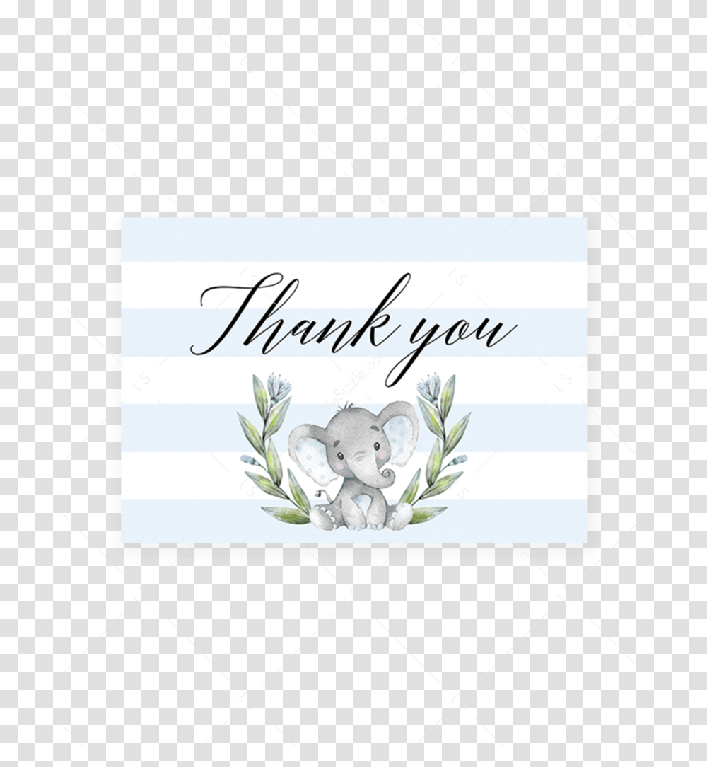 Baby Shower Elephant Baby Shower Thank You, Label, Book, Alphabet Transparent Png