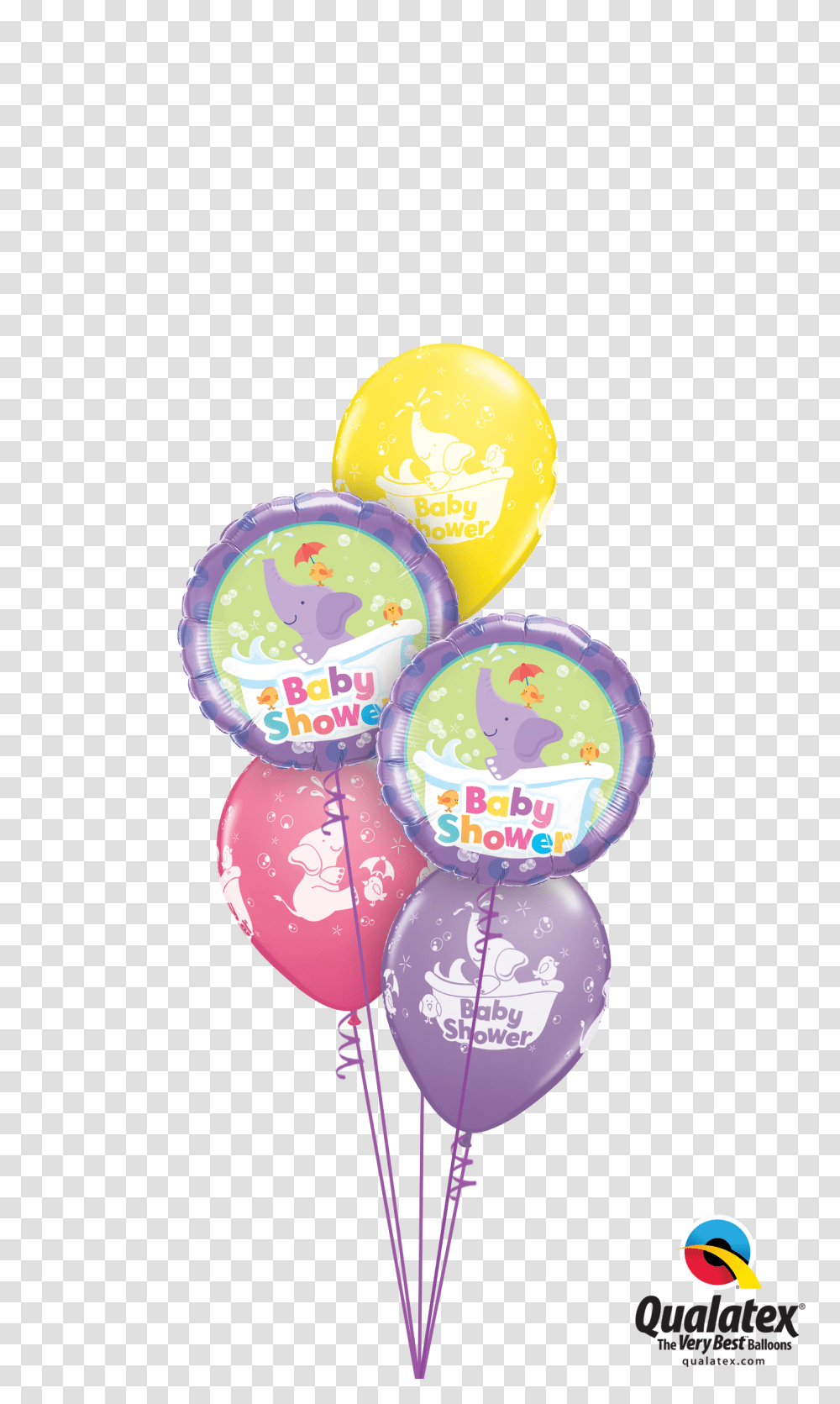 Baby Shower Elephant, Ball, Balloon, Sphere Transparent Png