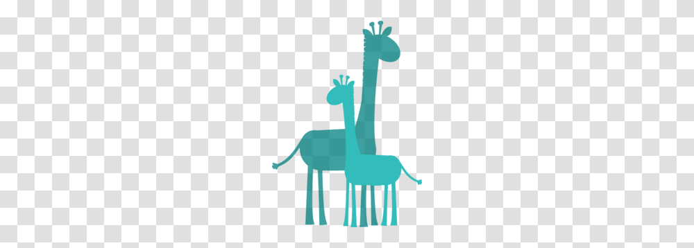 Baby Shower Giraffes Clip Art, Cross, Silhouette Transparent Png