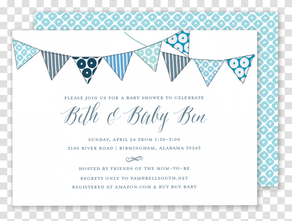 Baby Shower Invite Banner, Flyer, Poster, Paper, Advertisement Transparent Png