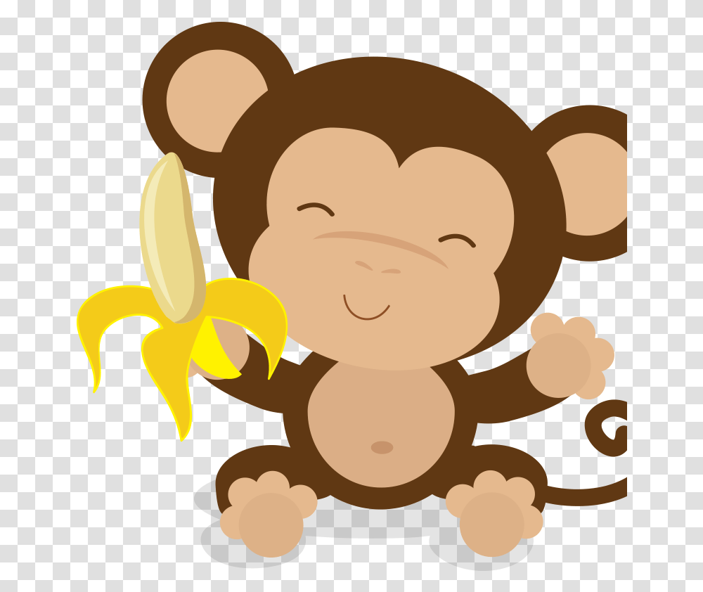 Baby Shower Monkey Clipart Download Baby Shower Clip Art Monkey, Toy, Teddy Bear, Rattle, Sweets Transparent Png
