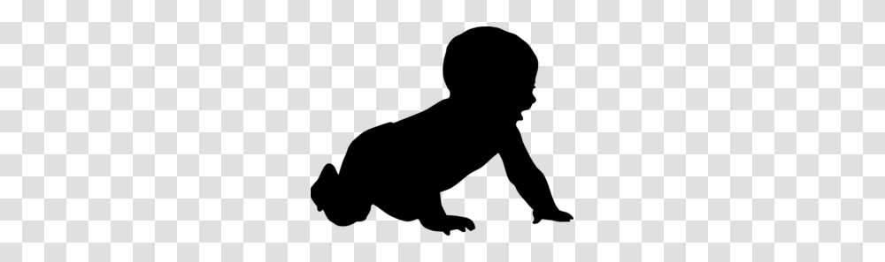 Baby Silhouette Clip Art, Gray, World Of Warcraft Transparent Png