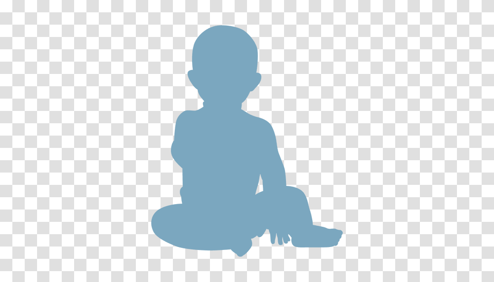 Baby Silhouette, Kneeling, Person, Human Transparent Png