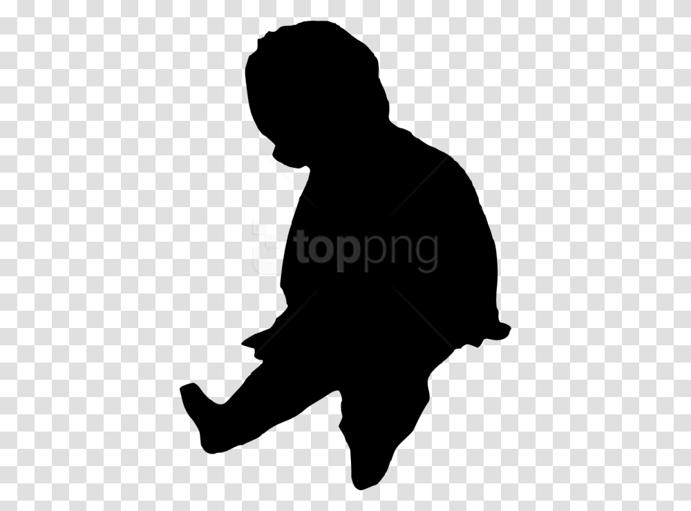 Baby Silhouette Portable Network Graphics, Kneeling, Person, Human Transparent Png