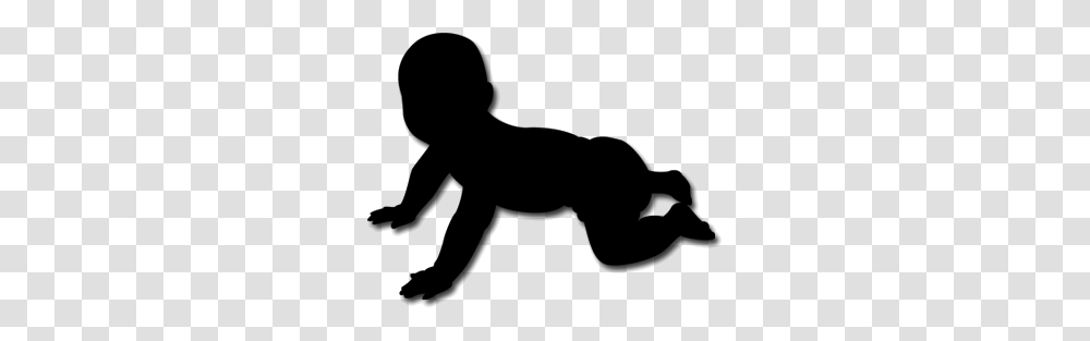 Baby Silhouette Silhouette Baby, Gray, World Of Warcraft Transparent Png