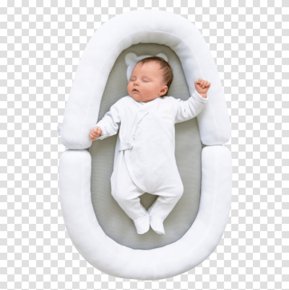 Baby Sleeping Candide Air Baby Nest, Furniture, Cradle, Person, Human Transparent Png