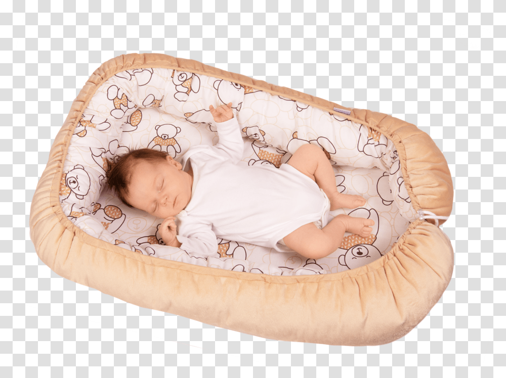 Baby Sleeping, Furniture, Pillow, Cushion, Person Transparent Png