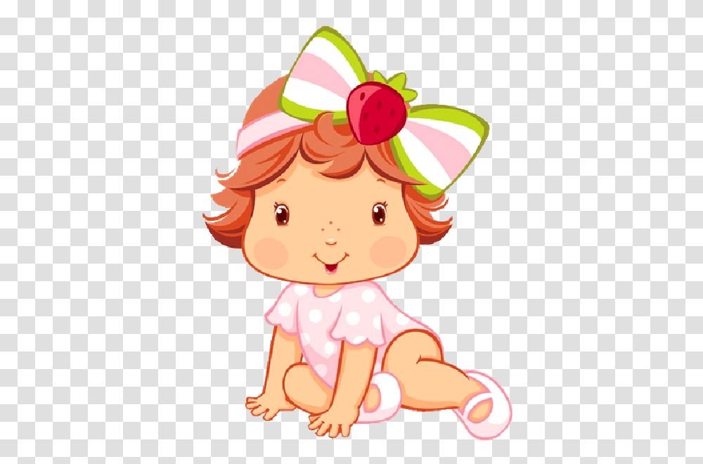 Baby Strawberry Shortcake Clip Art Strawberry Shortcake, Apparel, Hat, Person Transparent Png