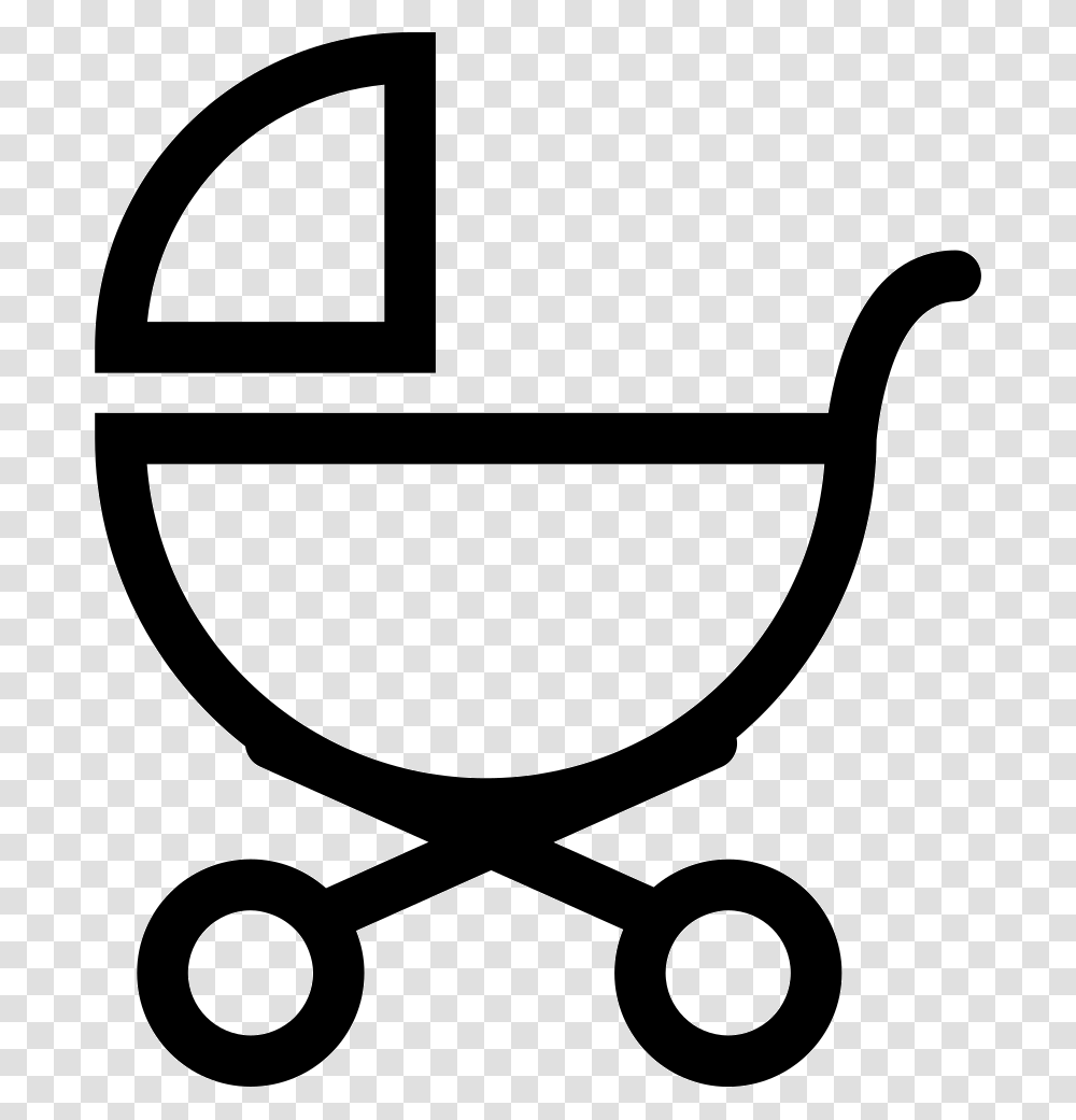 Baby Stroller Baby Cart Logo, Scissors, Blade, Weapon, Weaponry Transparent Png