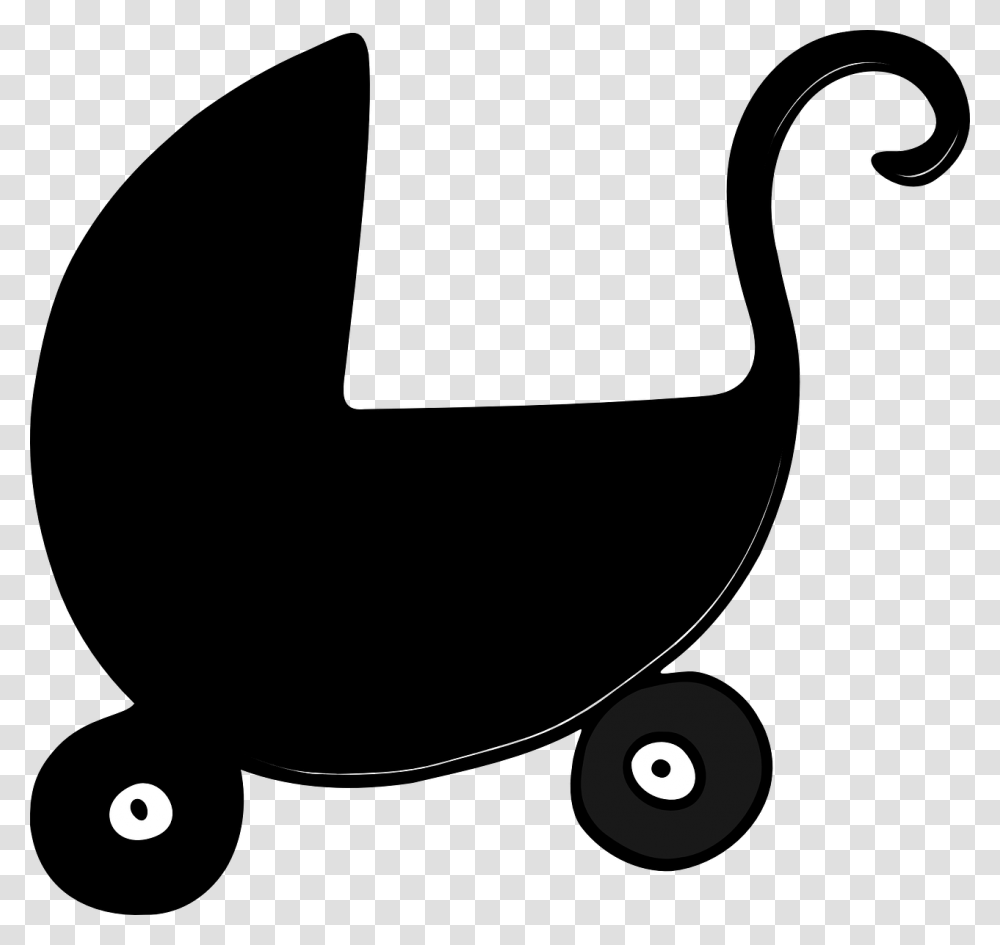Baby Stroller Black Free Photo, Electronics, Alphabet, Gray Transparent Png