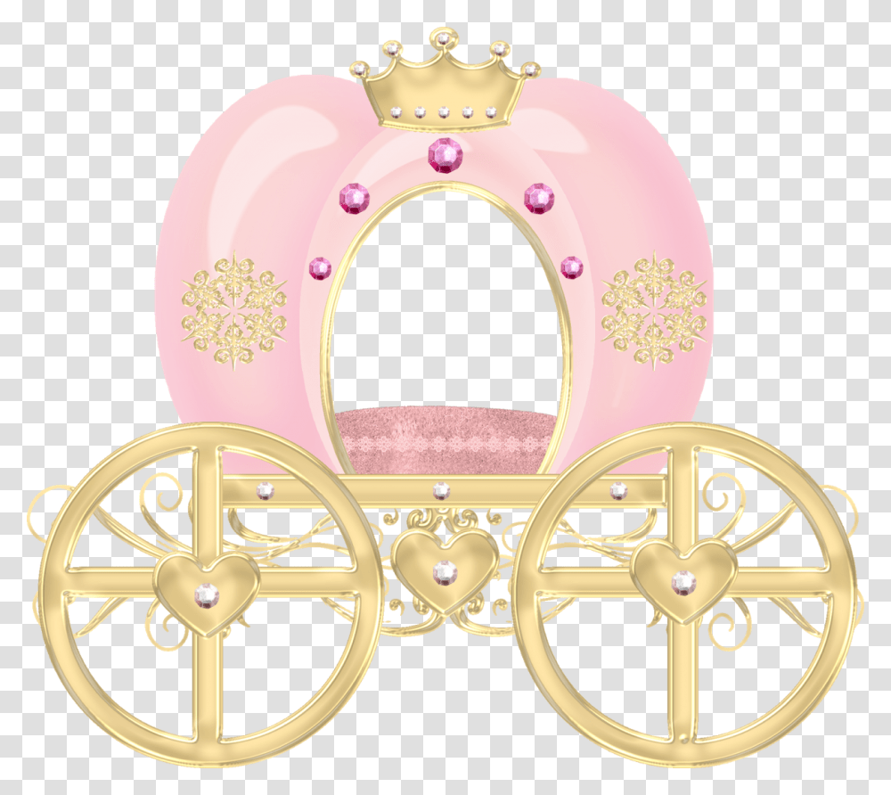 Baby Stroller Clipart Princess Carriage Pink Clip Art, Vehicle, Transportation, Wagon, Horse Cart Transparent Png