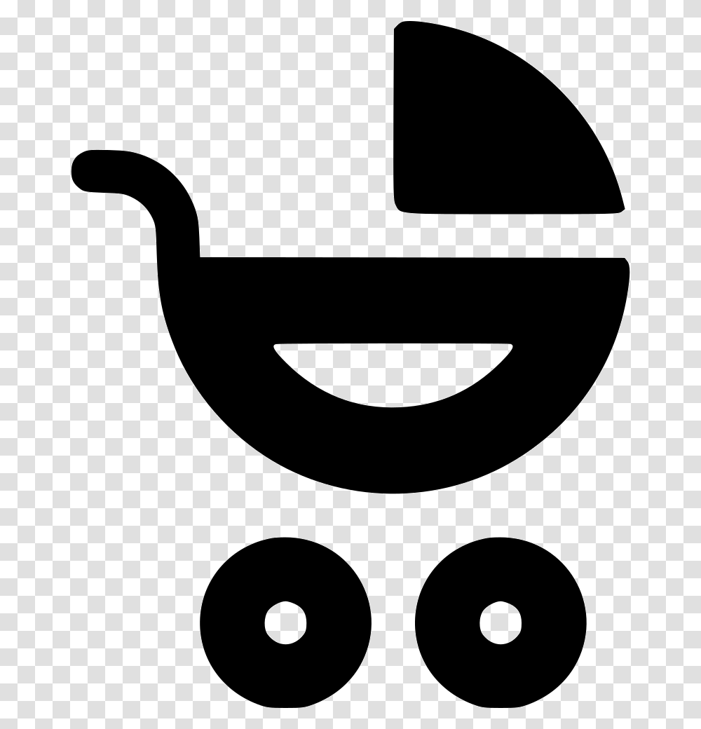 Baby Stroller Newborn Circle, Stencil, Smoke Pipe Transparent Png