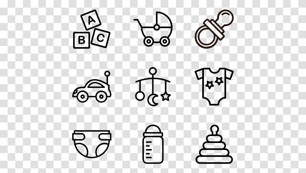 Baby Systems Icons, Lock, Security Transparent Png