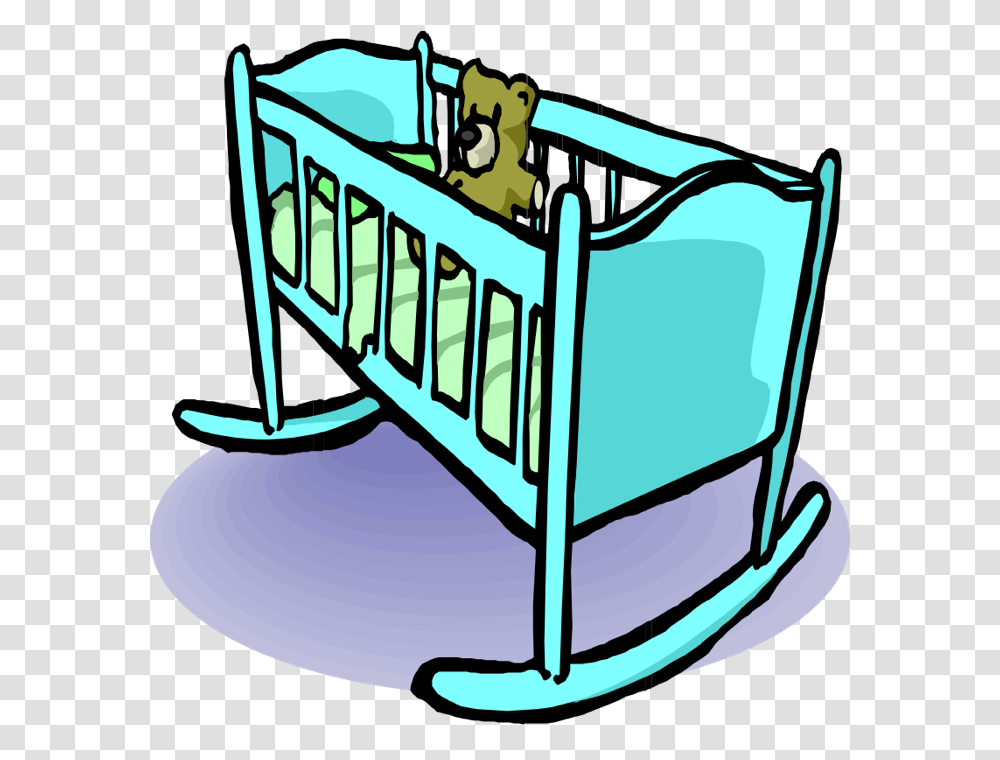 Baby Things Cliparts, Furniture, Cradle, Crib Transparent Png