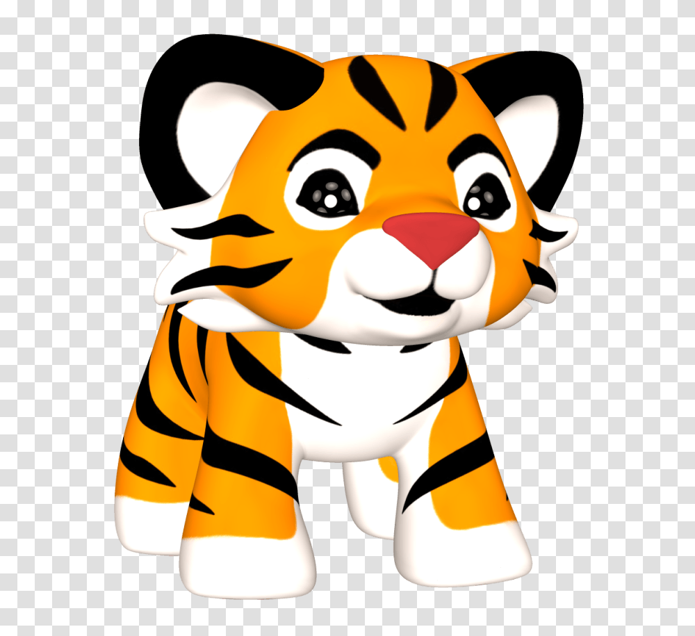 Baby Tiger Cliparts, Animal, Toy, Mammal, Canine Transparent Png