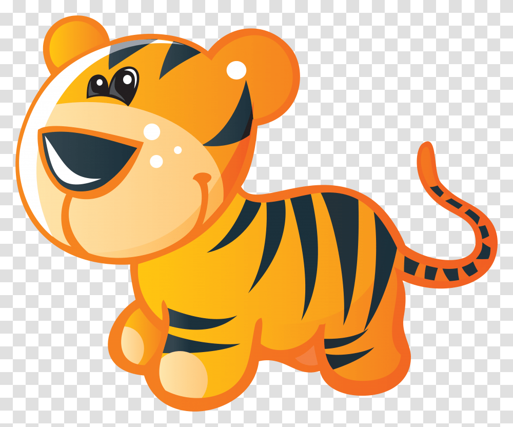 Baby Tigers Bengal Tiger Cuteness Clip Art Cartoon Cute Tiger, Animal, Mammal, Photography, Wildlife Transparent Png