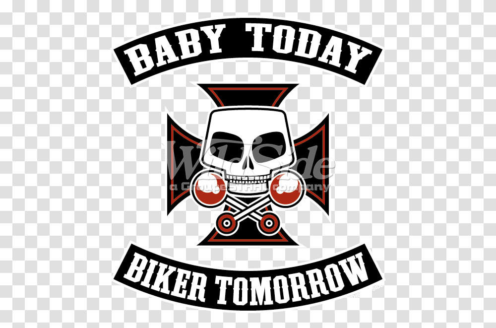 Baby Today Biker Tomorrow, Logo, Label Transparent Png