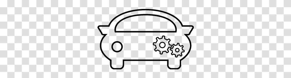 Baby Toy Car Taxi Travel Transport Icon Line Art, Transportation, Vehicle Transparent Png