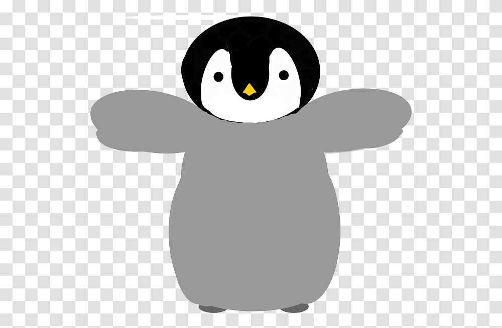Baby Tux Penguin Linux Cartoon Bird Cute Baby Penguin Clip Art, Animal, T-Shirt, Apparel Transparent Png