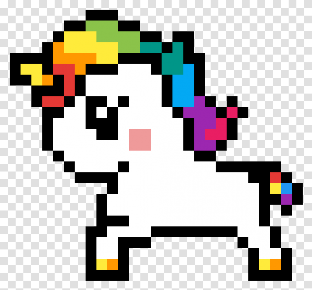 Baby Unicorn Clipart Cute Pixel Art Unicorn, Pac Man Transparent Png