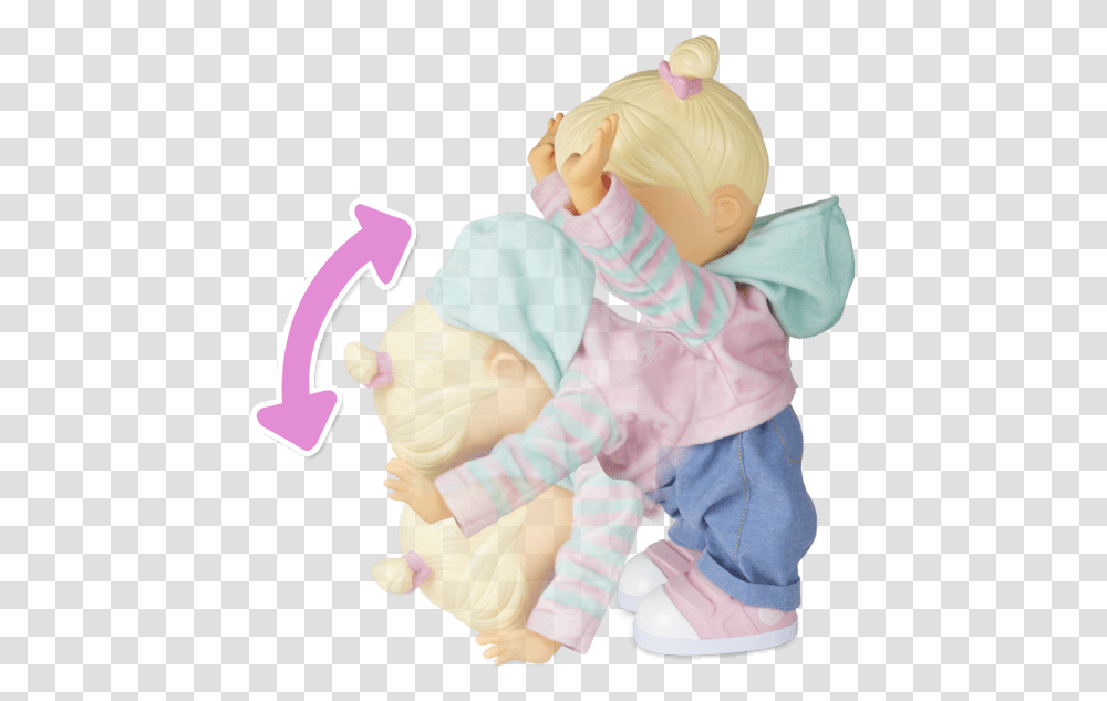 Baby Walking Baby Wow Zoe, Figurine, Person, Human, Toy Transparent Png