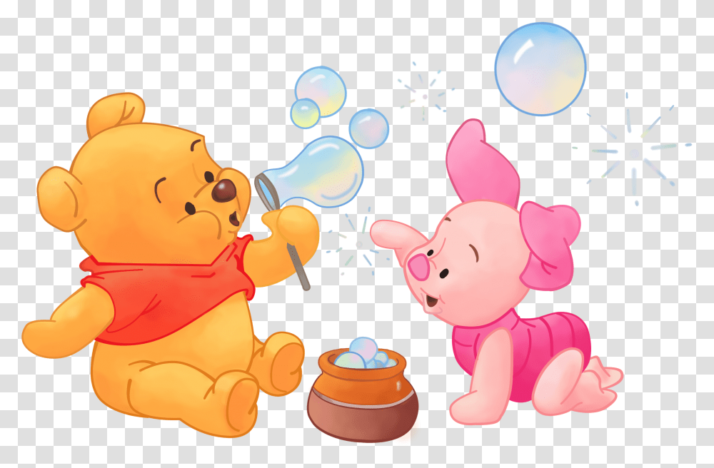 Baby Winnie The Pooh And Piglet, Food, Rattle, Piggy Bank, Skin Transparent Png