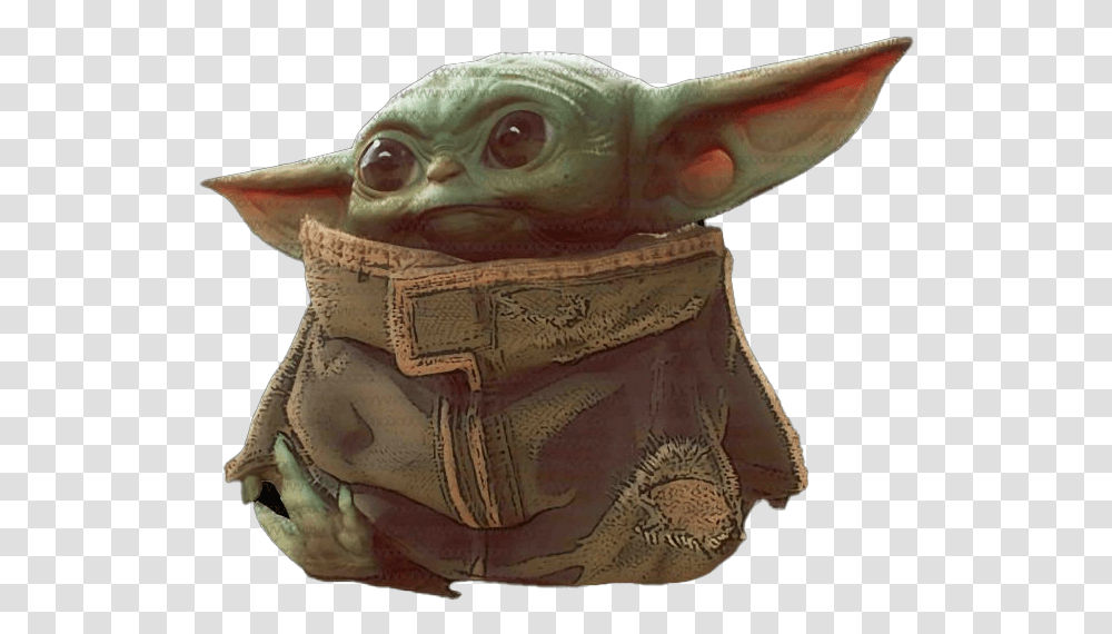 Baby Yoda Clipart Baby Yoda's Real Name, Alien, Person, Human, Tattoo Transparent Png