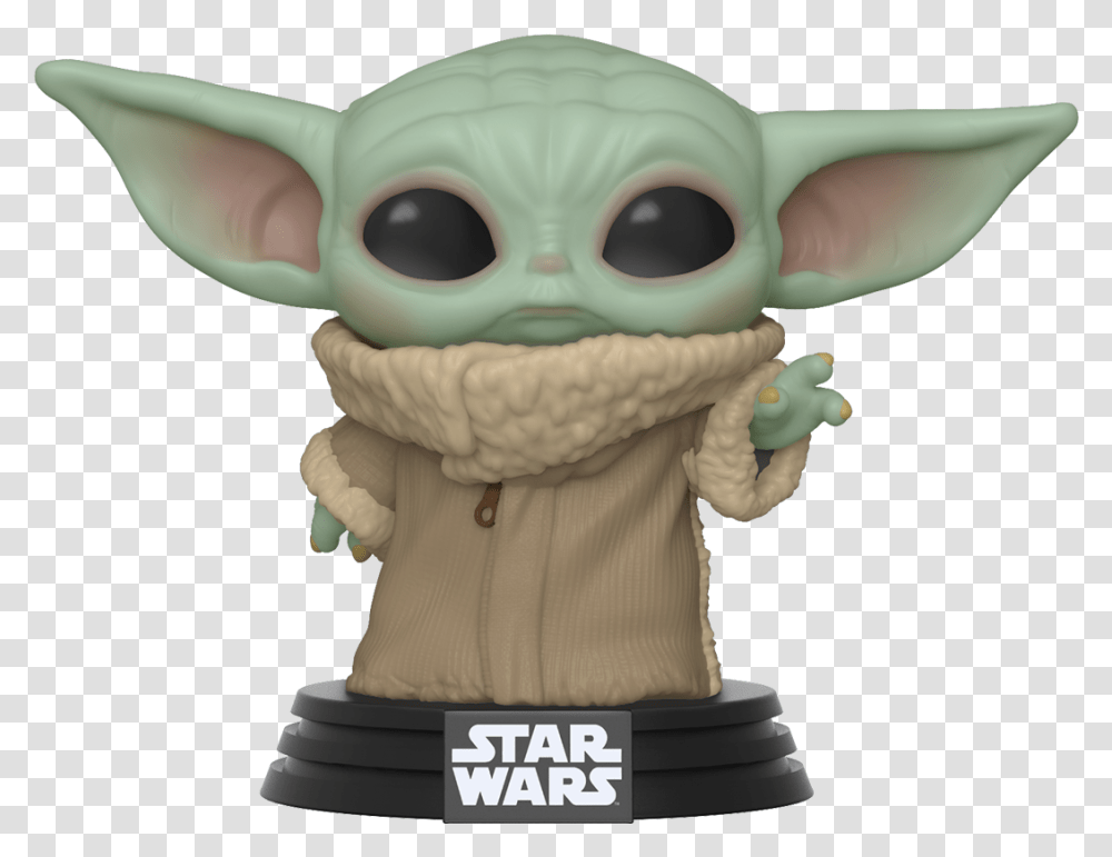 Baby Yoda Funko Pop, Figurine, Toy, Alien, Mascot Transparent Png