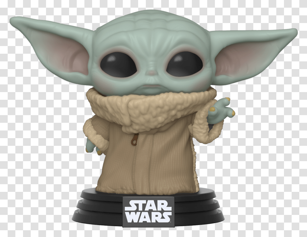 Baby Yoda Funko Pop, Toy, Figurine, Alien, Mascot Transparent Png
