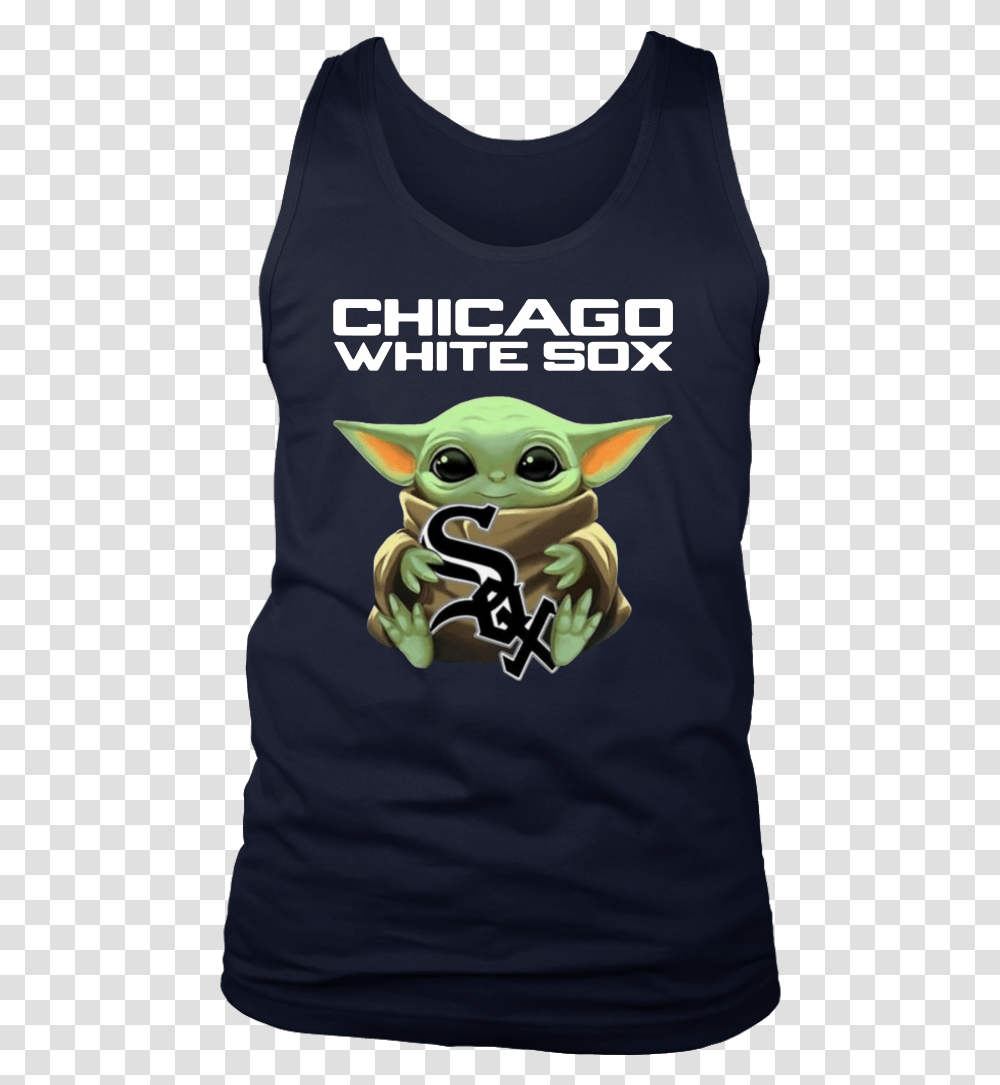 Baby Yoda Hug Chicago White Sox T Shirt, Cushion, Pillow, T-Shirt Transparent Png