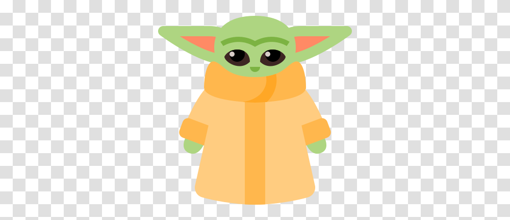 Baby Yoda Icon Cartoon, Toy, Clothing, Apparel, Animal Transparent Png