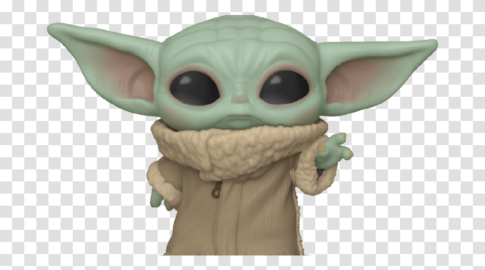 Baby Yoda Pop Funko, Alien, Head, Toy, Figurine Transparent Png