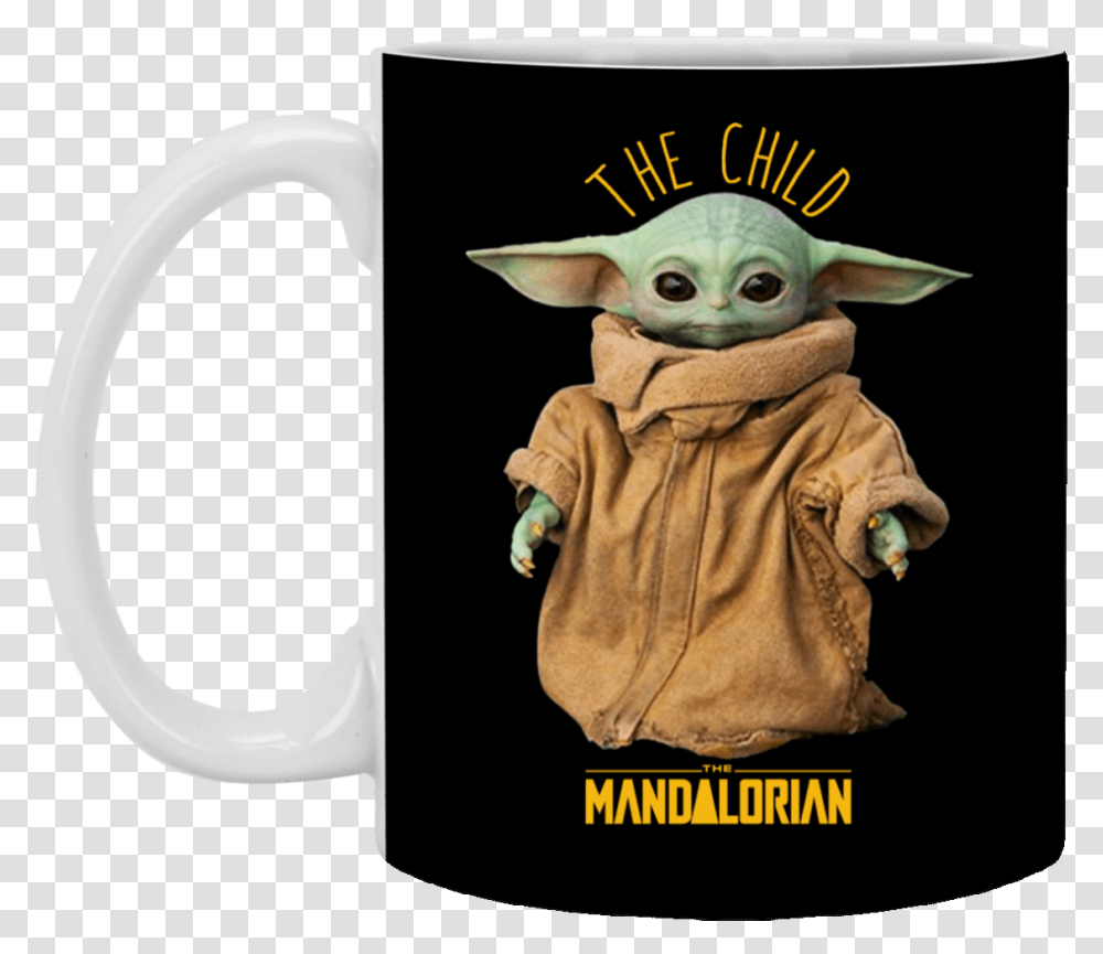 Baby Yoda The Mandalorian The Child Mug Necklace Baby Yoda T Shirt, Coffee Cup, Soil, Bird, Animal Transparent Png