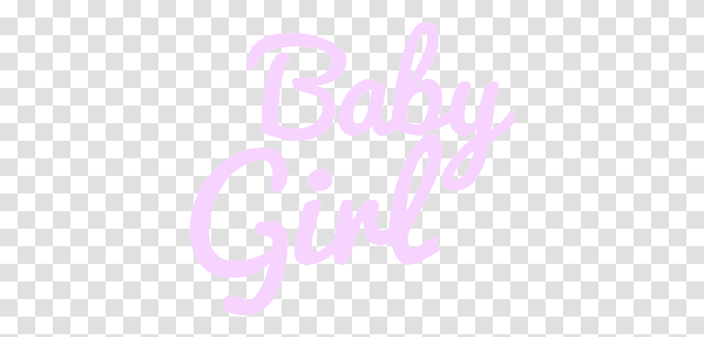 Babygirl Pink Cute Cutie Girly Text Calligraphy, Alphabet, Label, Handwriting, Word Transparent Png