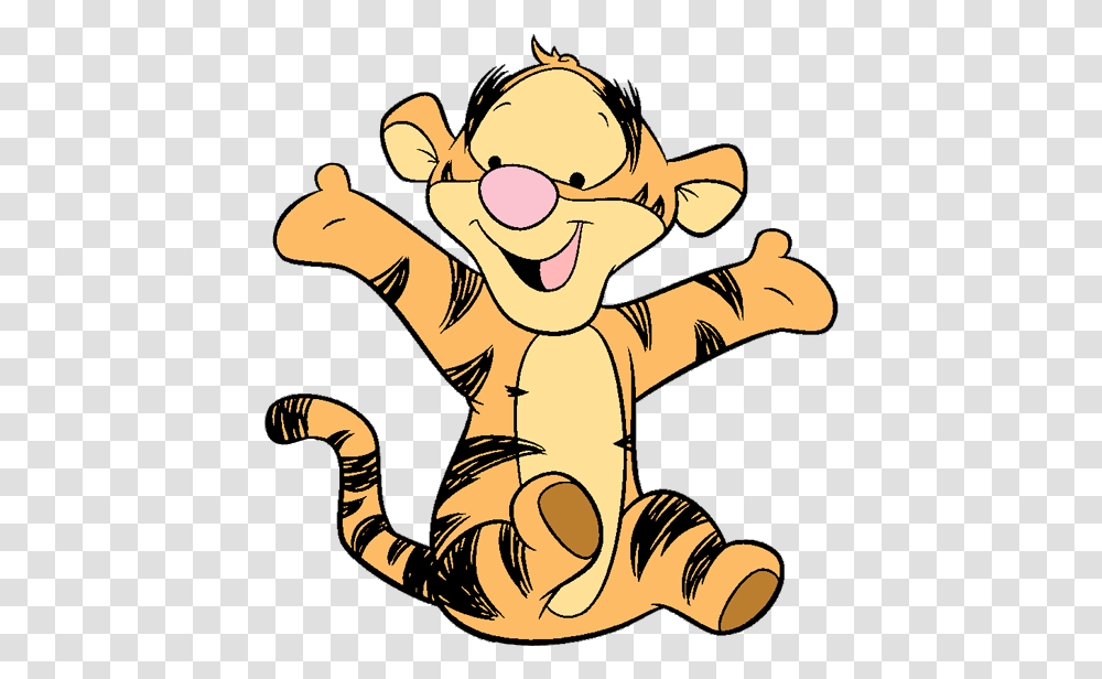 Babying Clipart Winnie The Pooh Baby Tigger Winnie The Pooh, Person, Human, Performer, Juggling Transparent Png