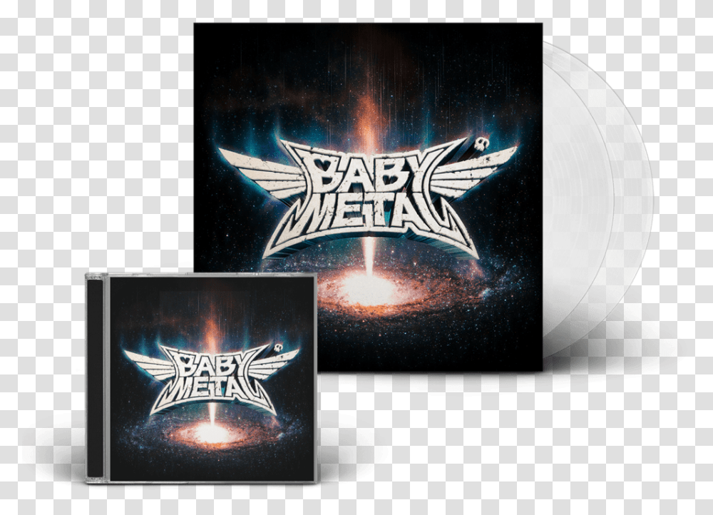 Babymetal Metal Galaxy Vinyl, Emblem, Logo, Trademark Transparent Png