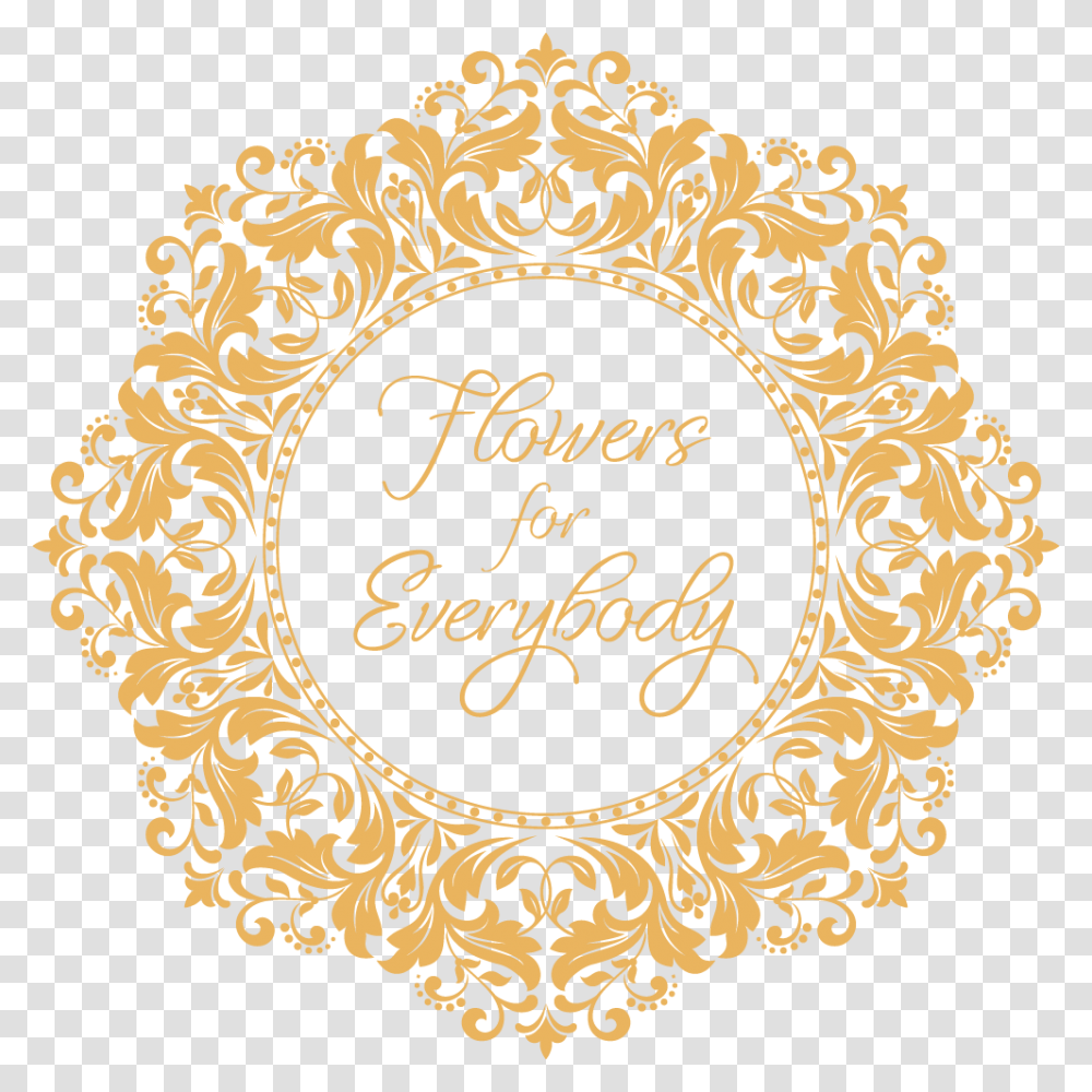 Babyquots Breath Gold Wedding Border Clipart, Rug, Pattern, Handwriting Transparent Png