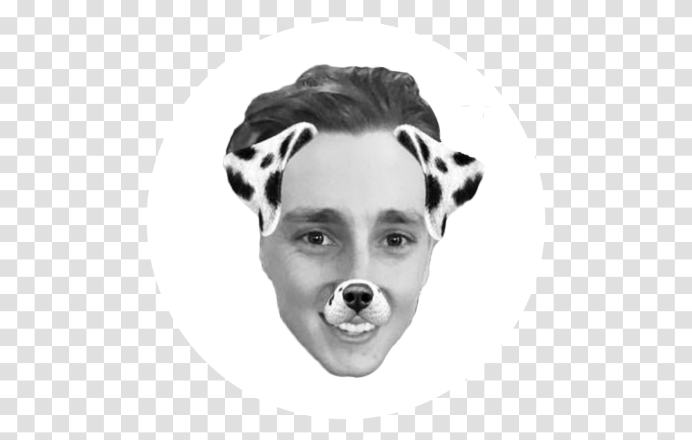 Babyrage White Snapchat Dog Filter, Face, Person, Human, Head Transparent Png