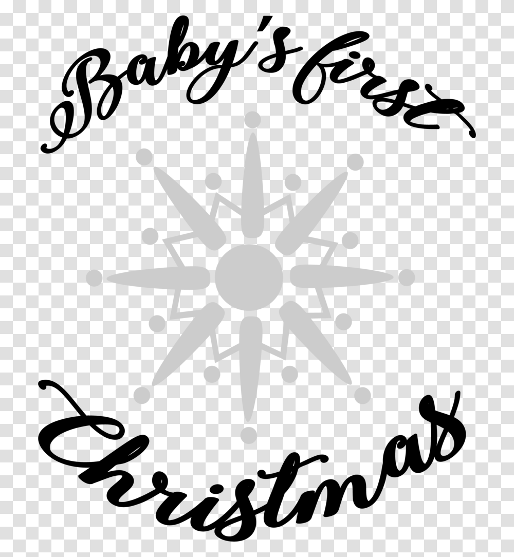 Babys First Christmas, Snowflake Transparent Png