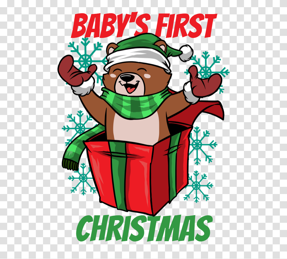 Babys First Christmas Udesign Demo T Shirt Design Software, Elf, Person Transparent Png