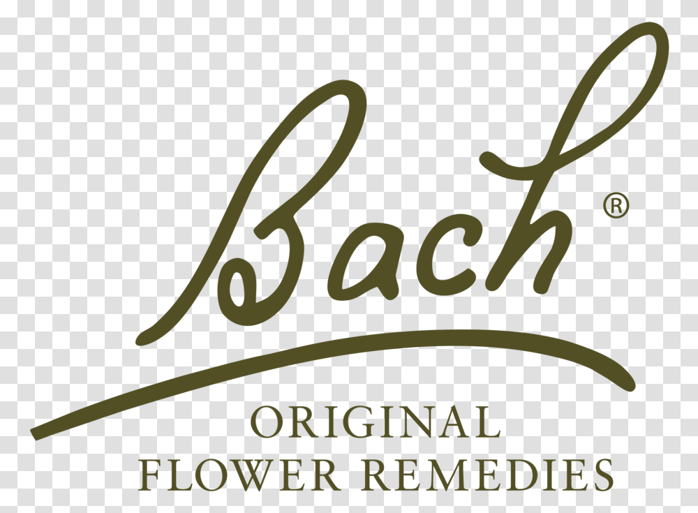 Bach Flowers Logo Bach Flower Logo, Calligraphy, Handwriting, Label Transparent Png