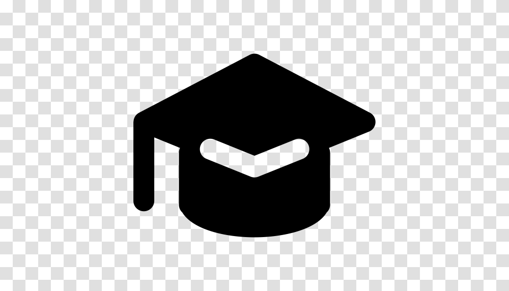 Bachelor Cap Solid Bachelor Education Symbol Icon With, Gray, World Of Warcraft Transparent Png