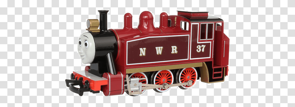 Bachmann Rosie Red W Moving Eyes Thomas Amp Friends Red Thomas And Friends Rosie, Locomotive, Train, Vehicle, Transportation Transparent Png