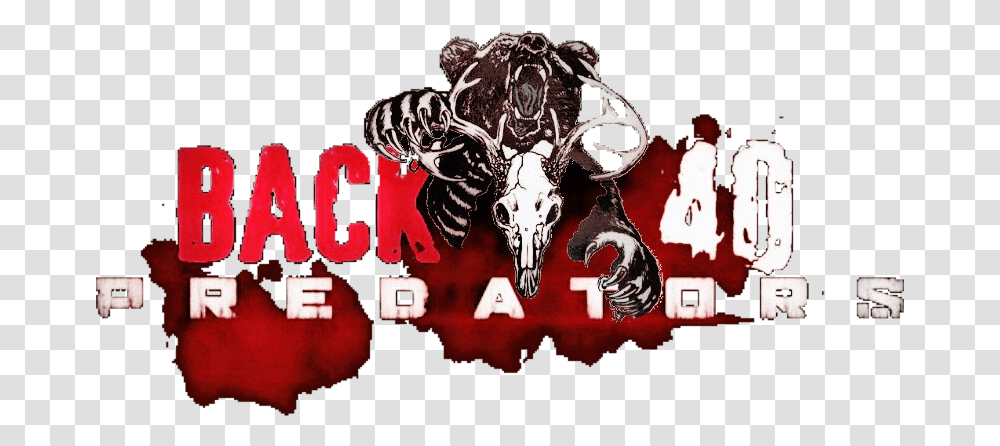 Back 40 Predators Is A One Of A Kind Tv Show Of Compared Illustration, Logo, Trademark Transparent Png