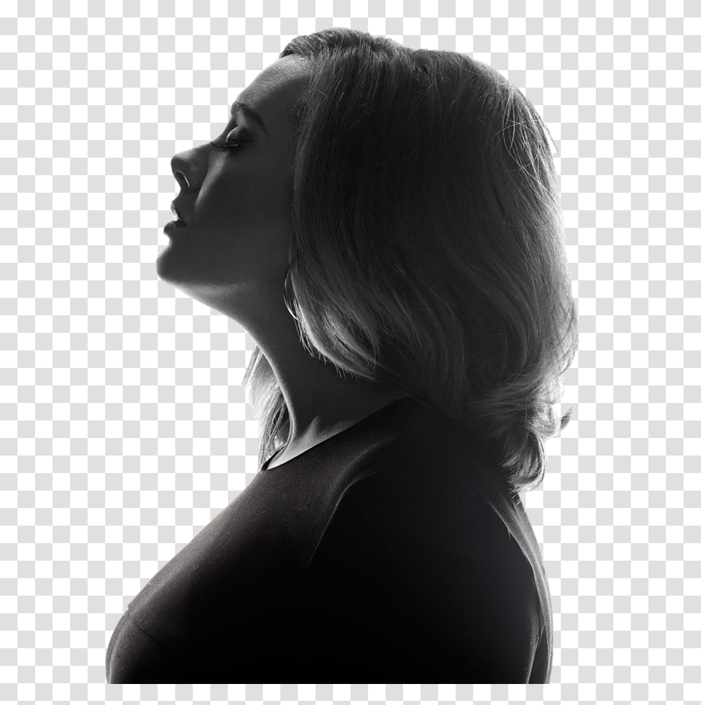 Back Adele, Person, Head, Face Transparent Png
