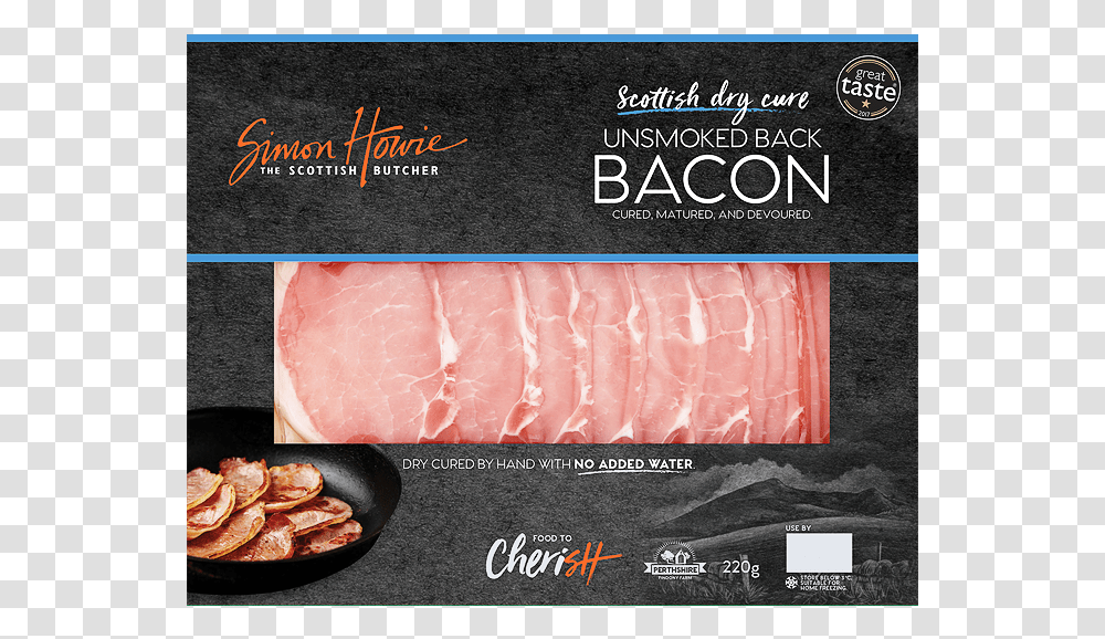 Back Bacon, Food, Pork, Ham, Steak Transparent Png