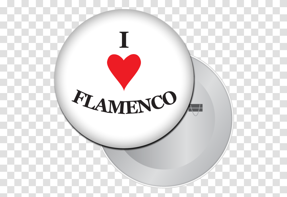 Back Button I Love Flamenco Button Magnet Love Emblem, Sphere, Ball, Egg, Food Transparent Png